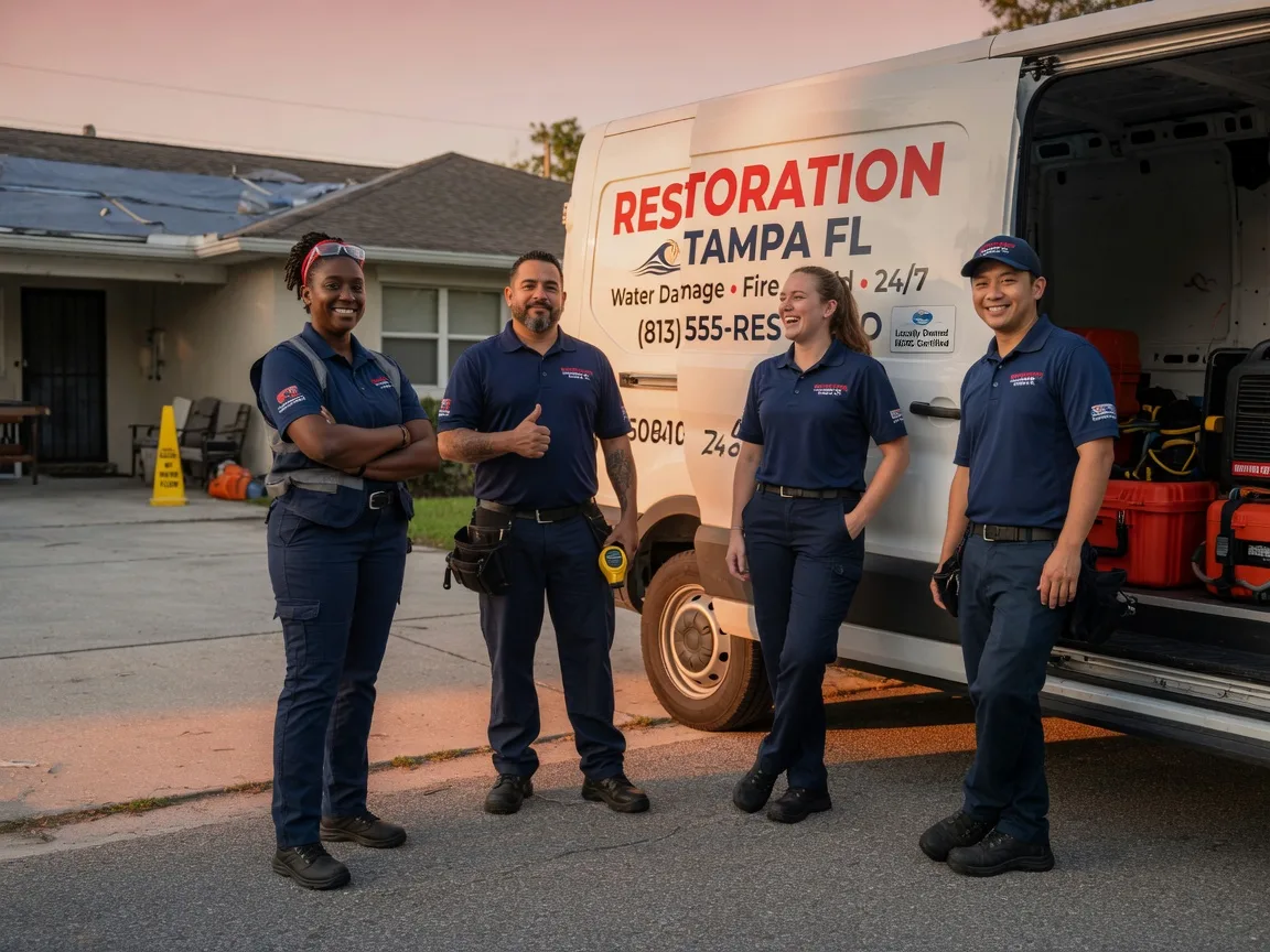 Water Damage Restoration company in Cushing, OK